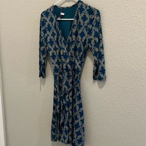 41 Hawthorn faux wrap dress, size small.